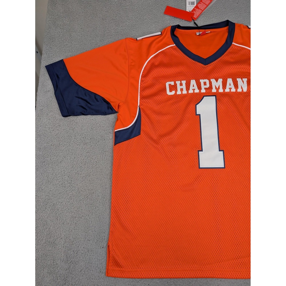Chapman High School Jersey Mens 3XL Orange Deebo Samuel Football Headgear New - Picture 3 of 16